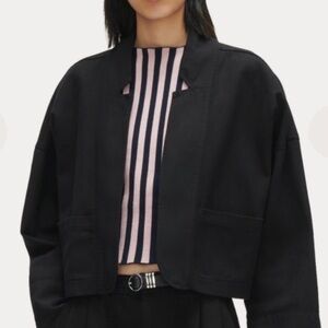 Rachel Comey Black Delian Organic Cotton Jacket